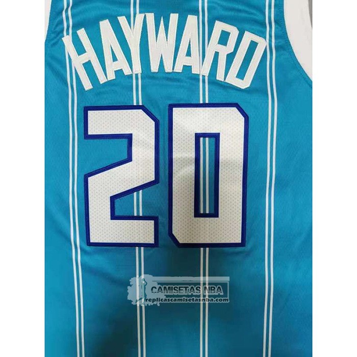 Camiseta Charlotte Hornets Gordon Hayward Icon 2020-21 Verde